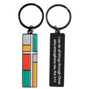 I Can Do All Things Through Christ Keyring