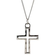 Open Cross Necklace