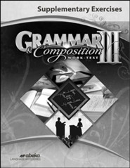 Grammar and Composition III Supplementary  Exercises