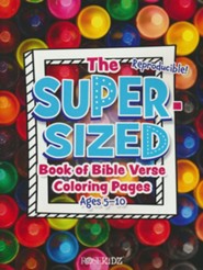 The Super-Sized Book of Bible Verse Coloring Pages