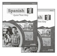 Spanish 1 Quiz and Test Book Key Volumes 1 and 2