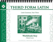 Third Form Latin Workbook Key