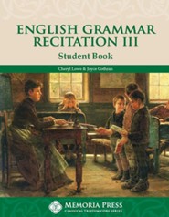 English Grammar Recitation Workbook Three, Student Book