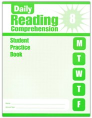 Daily Reading Comprehension, Grade 8 Student Workbook