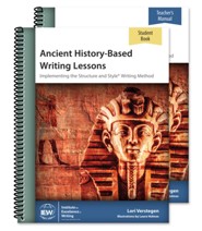 Ancient History-Based Writing Lessons Teacher/Student Combo (6th Edition)