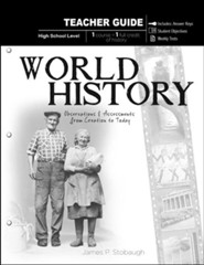 World History, Teacher Guide Revised