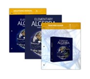 Elementary Algebra 3 Book Pack (with paperback algebra book