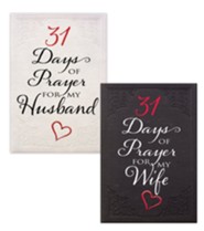 31 Days of Prayer for My Husband/Wife - 2 Pack
