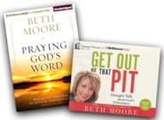 Get Out of That Pit/Praying God's Word: unabridged  audiobooks on CD - 2 Pack