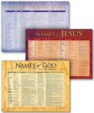 Names of God Wall Chart Pack