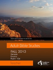Adult Bible Studies Fall 2013 Teacher - eBook