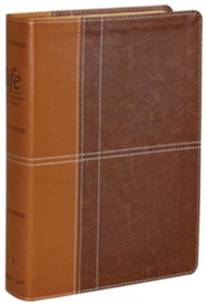 Imitation Leather Brown Book Red Letter - Slightly Imperfect