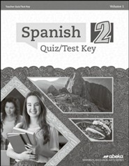 Spanish 2 Quiz and Test Book Key Volume 1