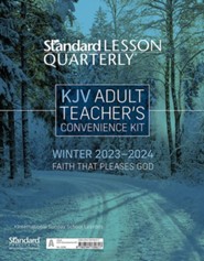 Standard Lesson Quarterly: Adult KJV Bible Class Teacher's Convenience Kit, Winter 2023-24