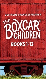 The Boxcar Children Mysteries, Volumes 1-12 - in Boxcar  Bookcase