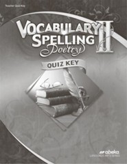 Vocabulary & Spelling II Quizzes Key
