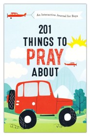 201 Things to Pray About: An Interactive Journal for Boys