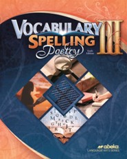 Abeka Vocabulary, Spelling, & Poetry III Gr 9