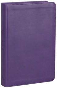 Imitation Leather Purple Book Black Letter - Slightly Imperfect