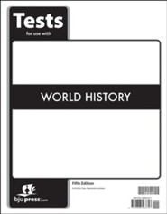 BJU Press World History Assessments (5th Edition)