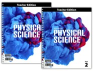 BJU Press Physical Science Teacher's Edition (6th Edition)  2 Volumes