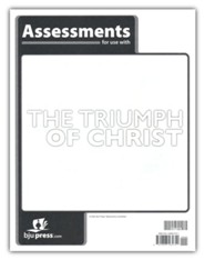 BJU Press Bible 9 Triumph of Christ Assessments