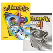 Grade 4 Arithmetic Homeschool Child Kit (Unbound)