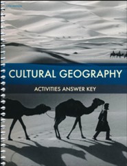 BJU Press Cultural Geography Grade 9 Activities Answer Key  (5th Edition)