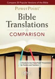 Bible Translations Comparison PowerPoint Presentation