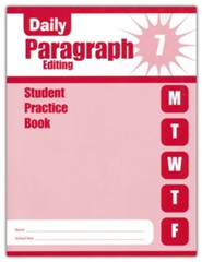 Daily Paragraph Editing, Grade 7 Student Workbook