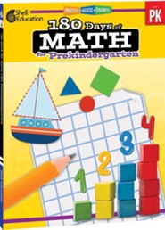 180 Days of Math for Prekindergarten