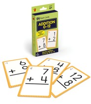Brighter Child Addition 0 to 12 Flash Cards