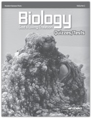 Biology: God's Living Creation Quiz and Test Book Volume 1 (Revised)