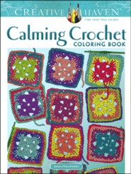 Calming Crochet Coloring Book
