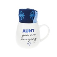 Aunt You Are Amazing Mug and Sock Set