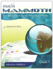 Math Mammoth Grade 1 Skills Review Workbook: 9781942715337 ...