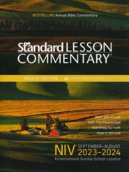 NIV Standard Lesson Commentary, Deluxe Edition 2023-2024