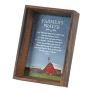 Farmer's Prayer Framed Art