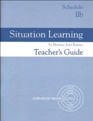 Situation Learning Schedule 2B Teacher's Guide (Homeschool  Edition)