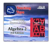 Saxon Math Algebra 2 Teaching Tape Full Set DVDs, 3rd Edition