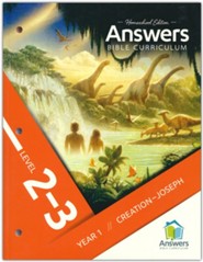 Answers Bible Curriculum: 2-3 Homeschool Student Book Year 1