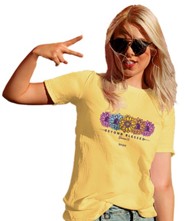 Blessed Daisies Shirt, Yellow Haze, X-Large