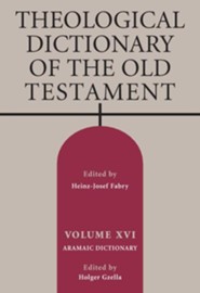 Theological Dictionary of the Old Testament, Volume 16