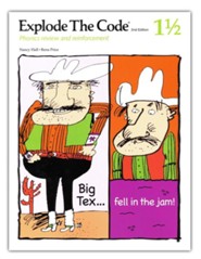Explode the Code, Book 1 1/2 (2nd Edition; Homeschool  Edition)