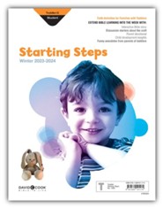 Bible-in-Life/Echoes: Toddler's & 2s Starting Steps Craft/Take-Home, Winter 2023-24