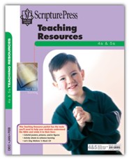 Scripture Press: 4s & 5s Teaching Resources, Winter 2023-24