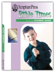 Scripture Press: 4s & 5s Bible Times Student Guide, Winter 2023-24