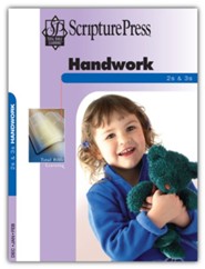 Scripture Press: 2s & 3s Handwork Craft Book, Winter 2023-24