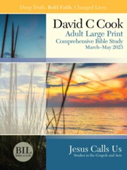 Bible-in-Life: Adult Comprehensive Bible Study Large Print Student Book, Spring 2023