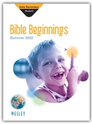 Wesley Early Elementary Bible Beginnings Student Book, Summer 2022